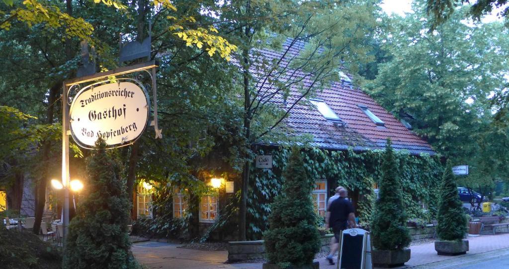 Gasthof Bad Hopfenberg Petershagen Eksteriør billede