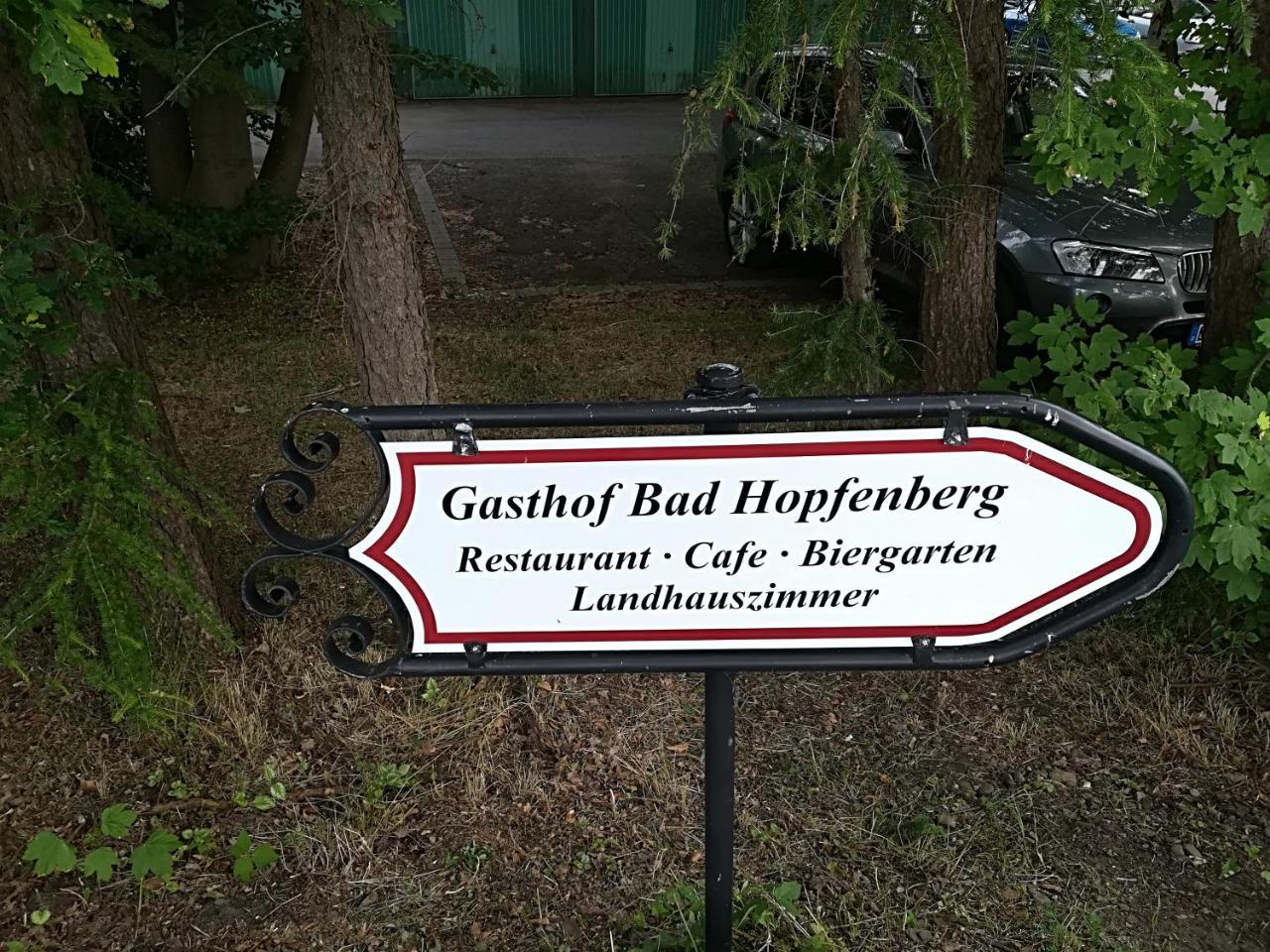 Gasthof Bad Hopfenberg Petershagen Eksteriør billede